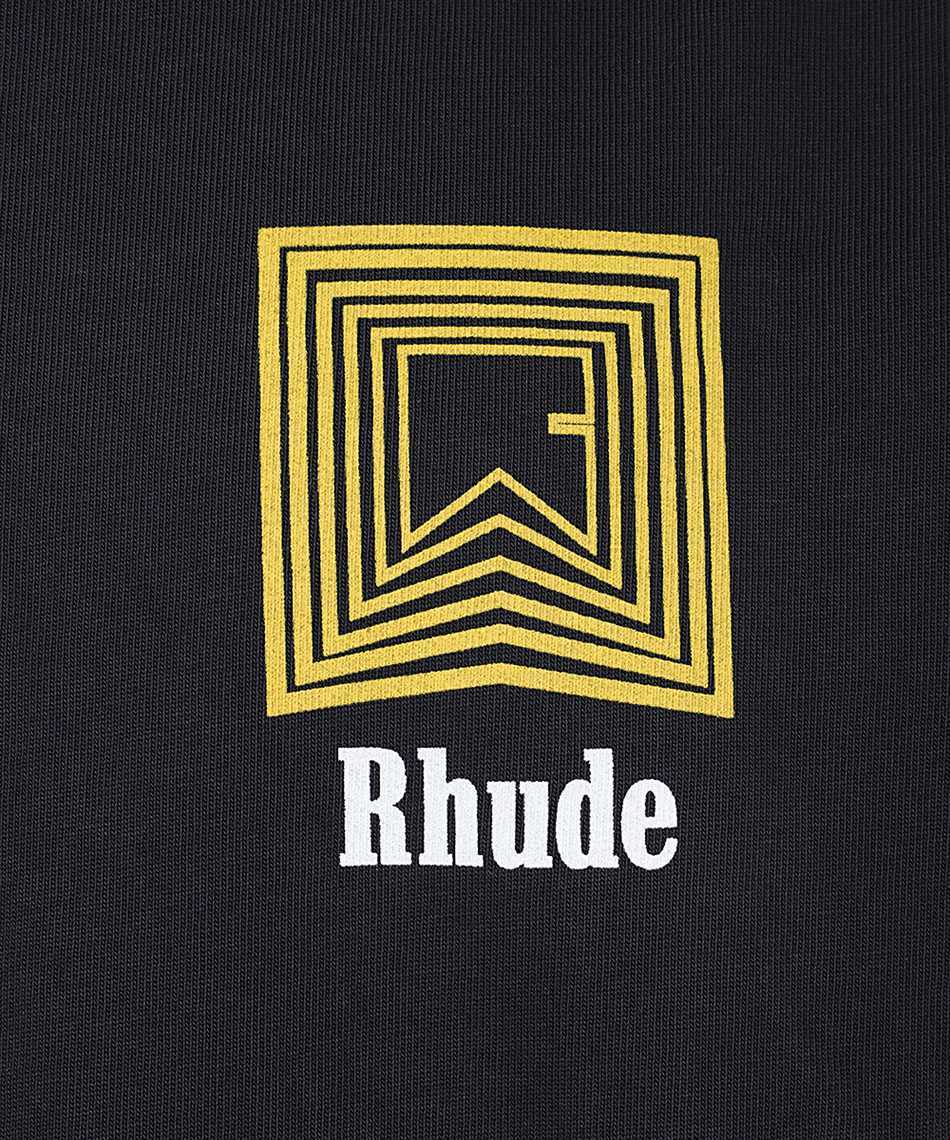 Rhude RHFW24TT06012 CHEVRON LOGO Tričko 3