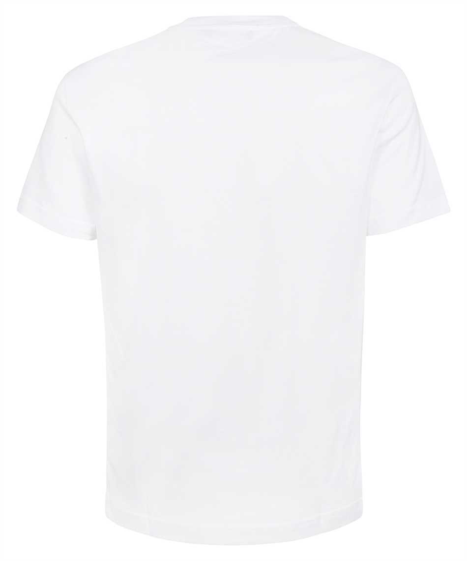 Dolce & Gabbana G8PT1Z FU7EQ HAWAIIAN-PRINT ROUND-NECK WITH DG EMBROIDERY Tričko 2