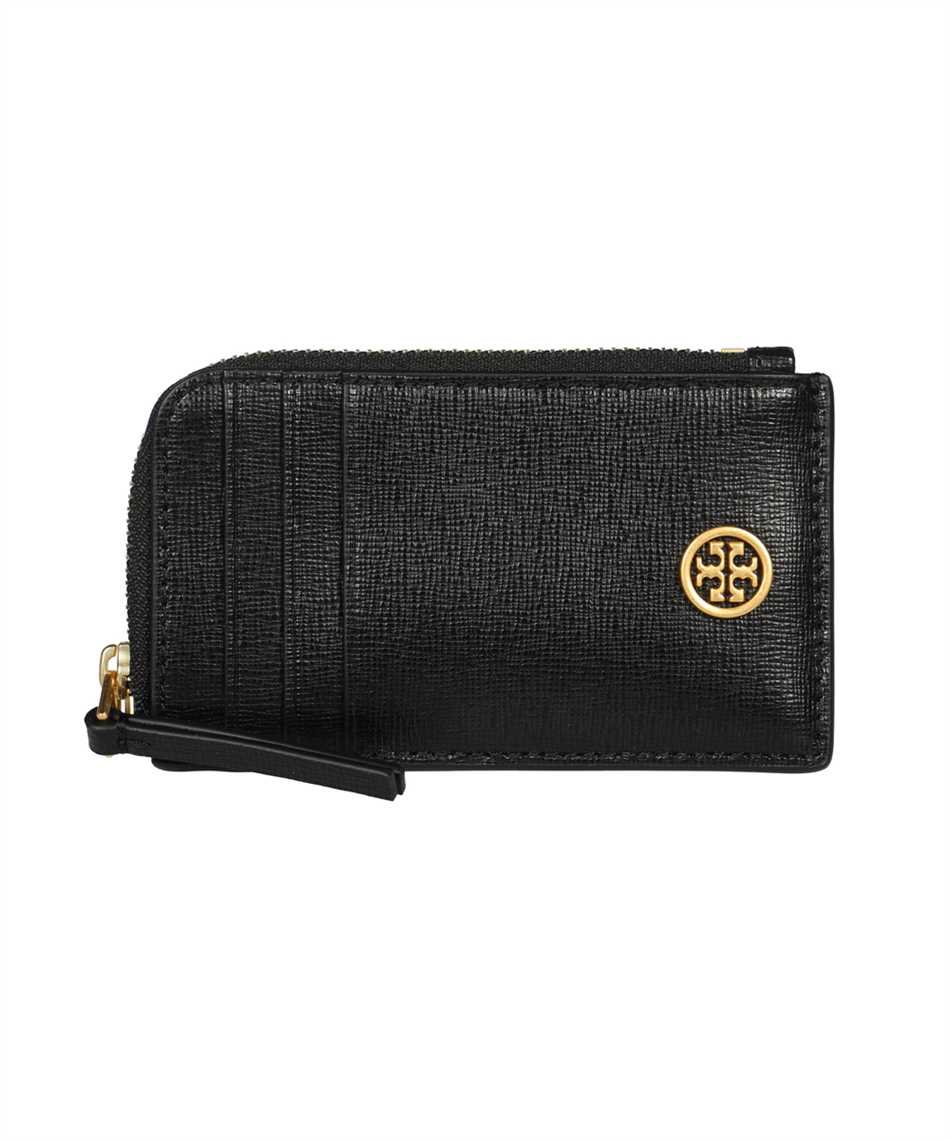 Tory Burch 84073 ROBINSON LANYARD Card holder Black