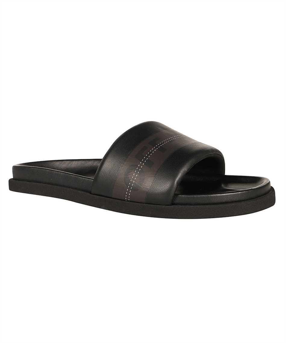Off-White OMIC019S26LEA001 M-INDUSTRIAL BELT Ciabatte 2