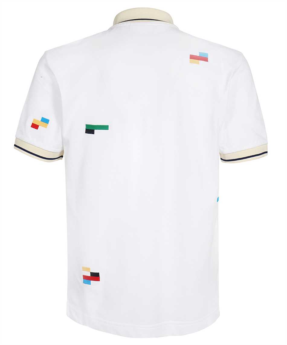 MISSONI UC23S202 SHORT-SLEEVED IN COTTON PIQU� WITH EMBROIDERED PIXELS Polo 2