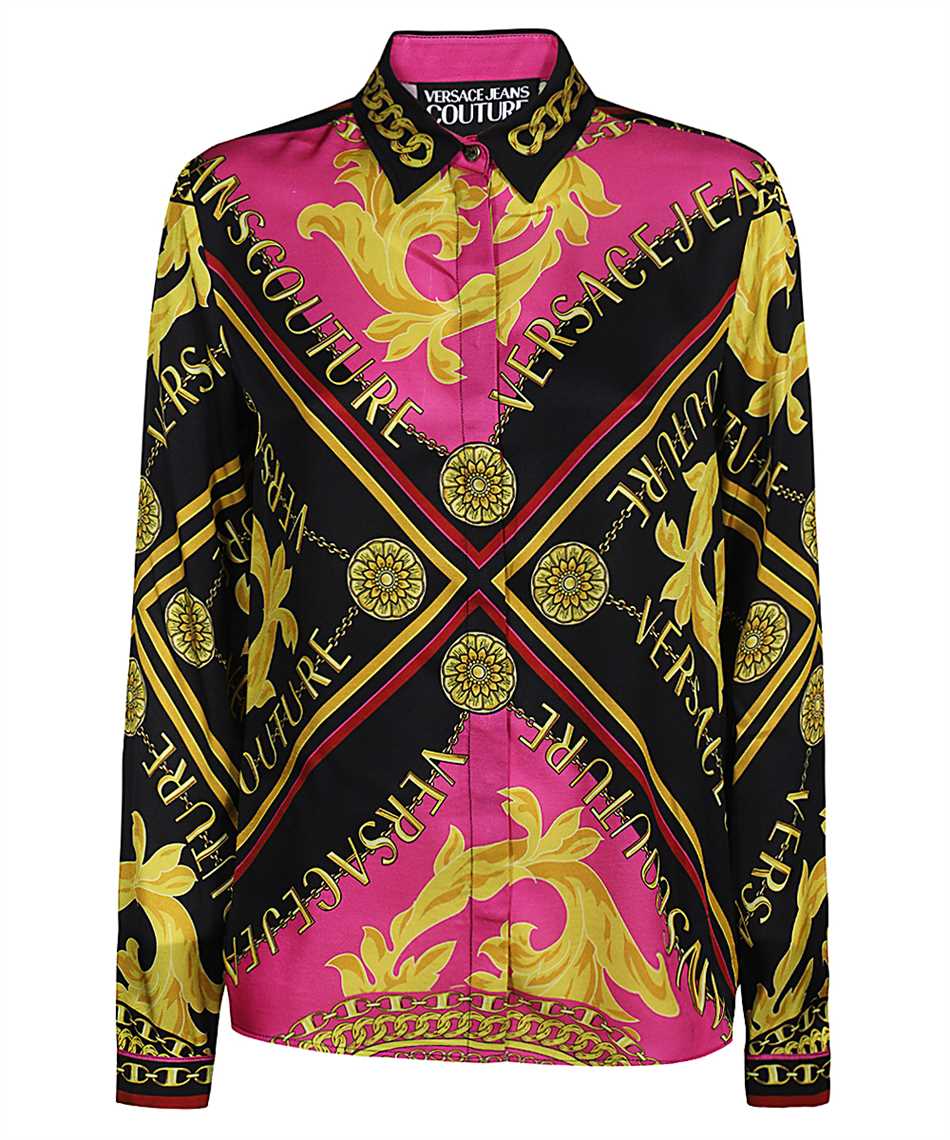 Versace Jeans Couture 75HAL2A1 NS349 LOGO COUTURE-PRINT Hemd 1