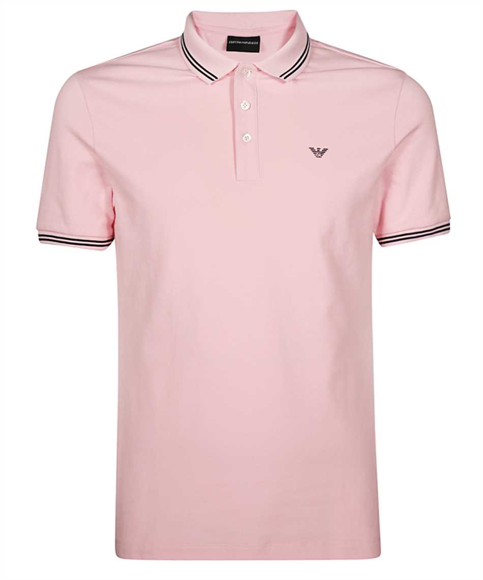 pink armani polo shirt