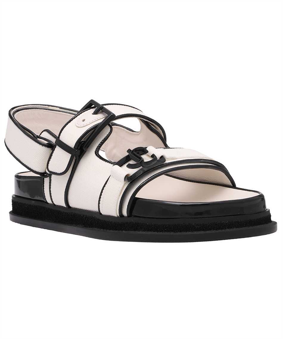 Jimmy Choo ELYN FLAT VELCRO�-fastening Sandalen 2