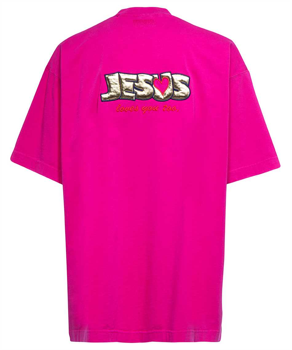 Vetements UE63TR400P JESUS LOVES YOU T-Shirt 2