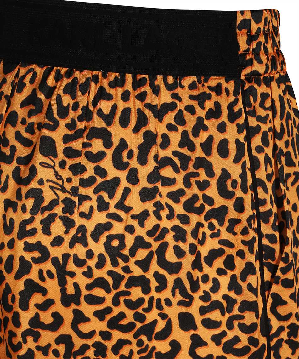 Karl Lagerfeld 231W1001 LEOPARD PRINT WIDE-LEG Trousers 3