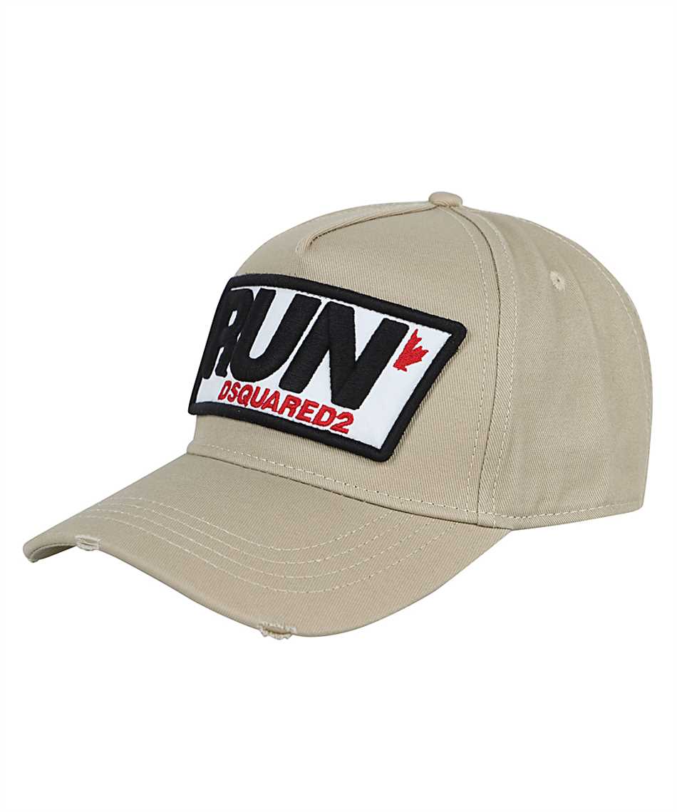 Dsquared2 BCM0397 05C00001 D2 RUN Cap Beige