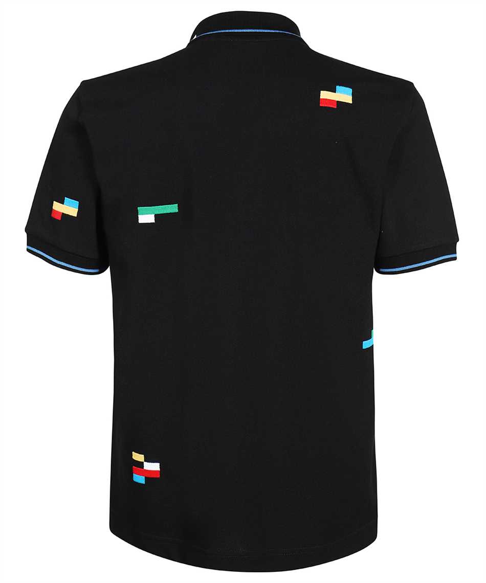 MISSONI UC23S202 SHORT-SLEEVED IN COTTON PIQU� WITH EMBROIDERED PIXELS Polo 2