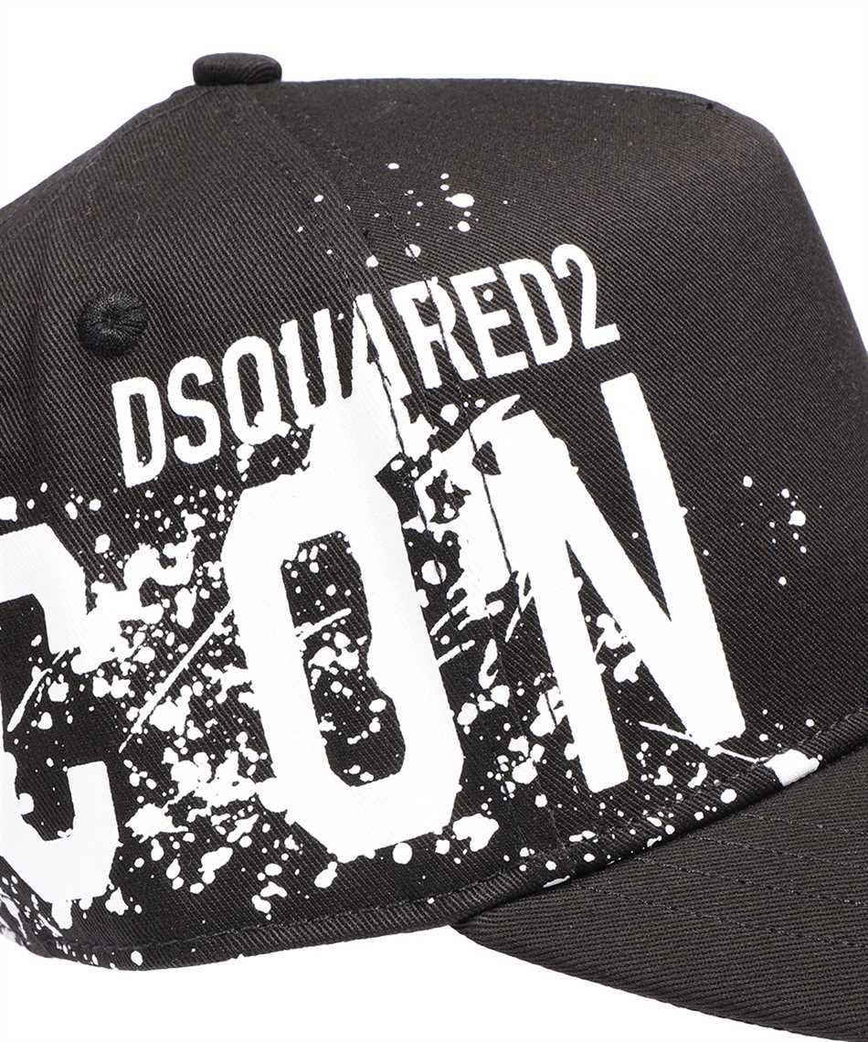 Dsquared2 BCM0790 05C00001 ICON SPLASH BASEBALL Cap 3