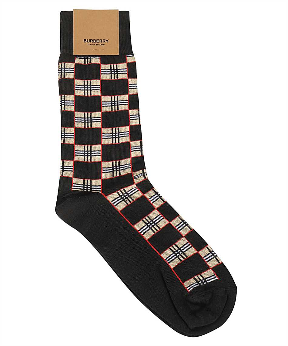 burberry check socks
