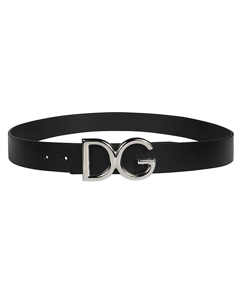 Dolce & Gabbana BC4248 AC493 DG LOGO Belt Black