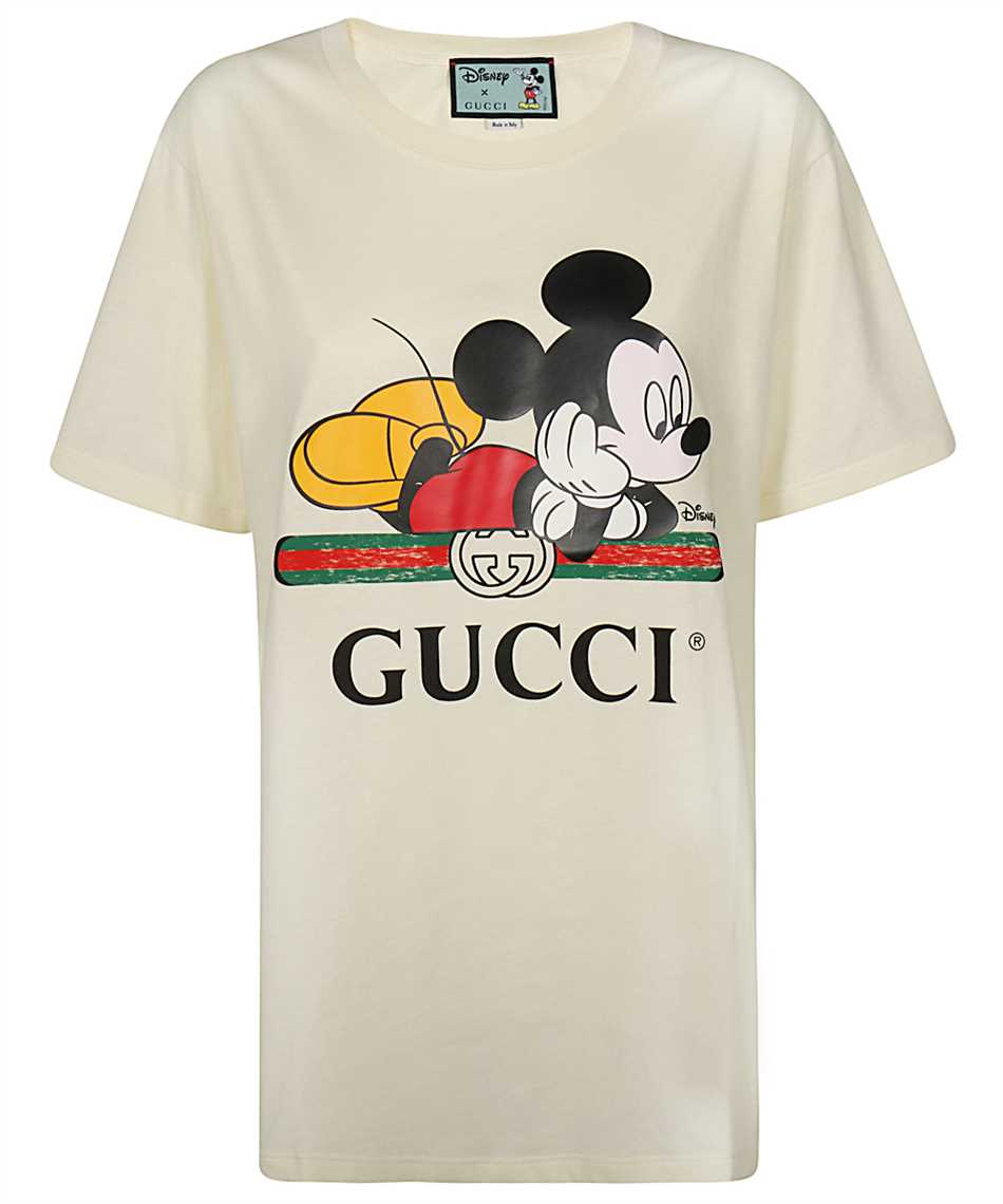 Gucci 492347 XJB7W DISNEY OVERSIZE T-shirt White