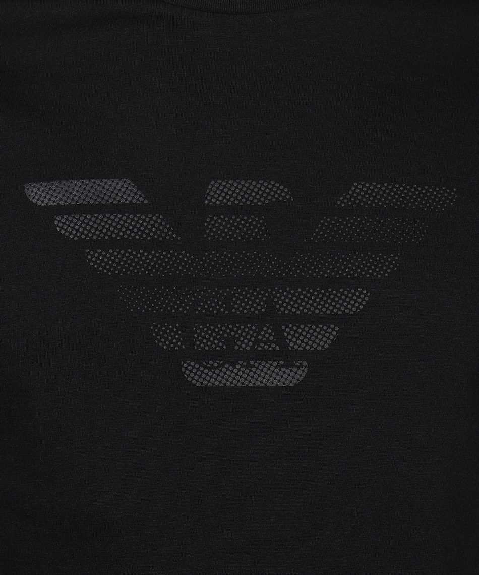 Emporio Armani 3k1te6 1jshz Front Logo T Shirt Blue