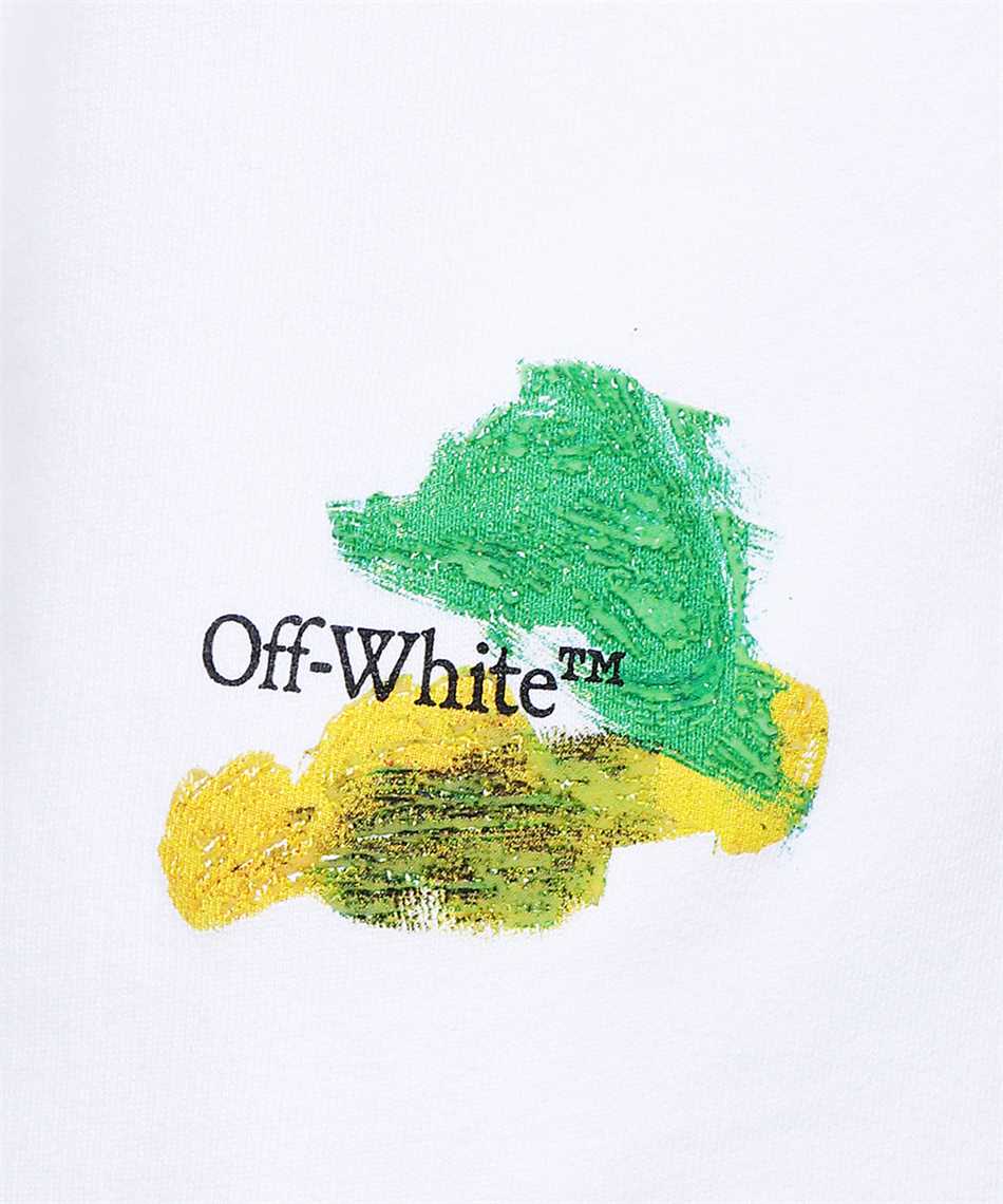 Off-White OMCI006S23FLE002 BRUSH ARR Bermuda 3