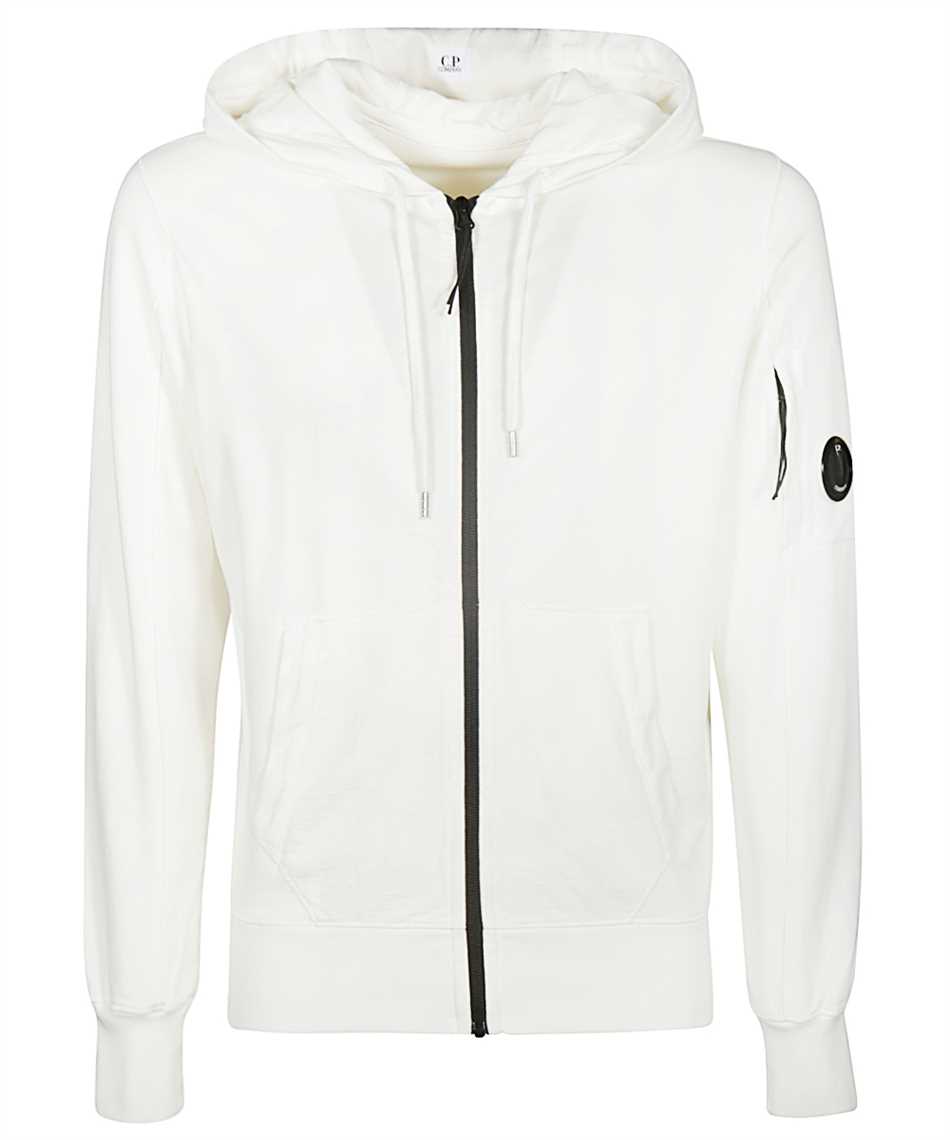 C.P. Company 06CMSS049A 002246G FULL ZIP LENS Hoodie White