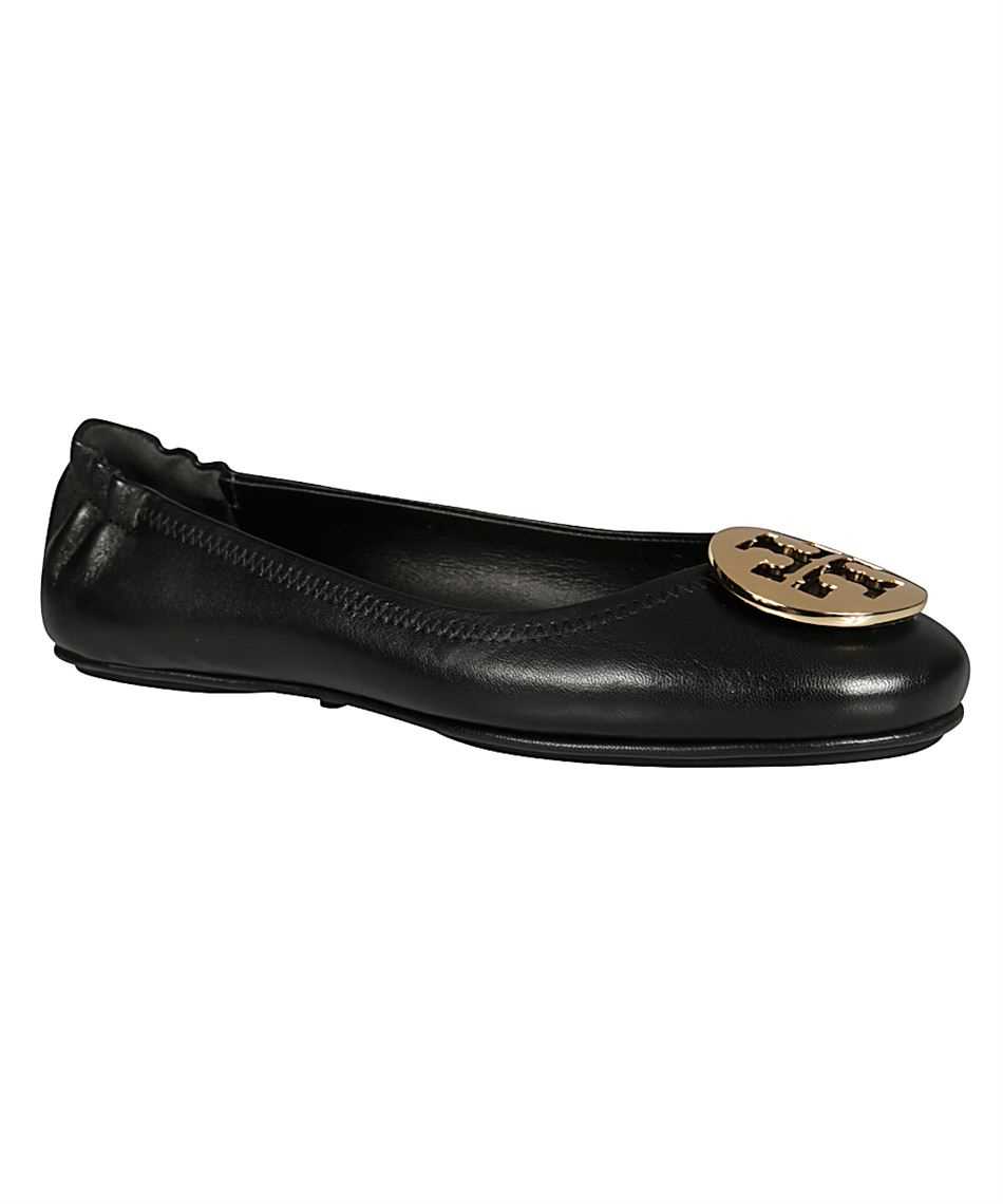 Tory Burch 50393 MINNIE TRAVEL BALLET Shoes Black