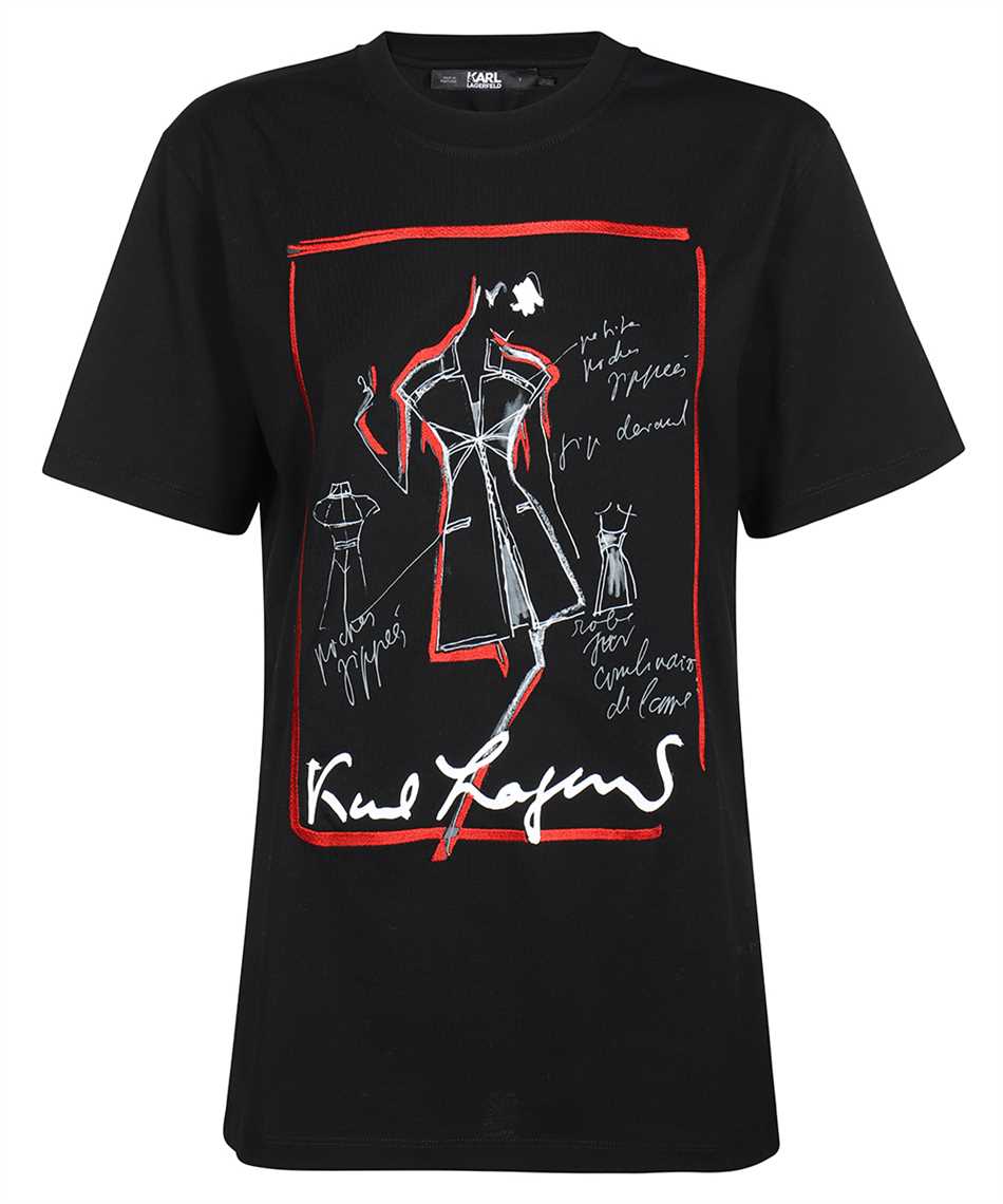 Karl Lagerfeld 235W1716 KARL ARCHIVE T-Shirt 1