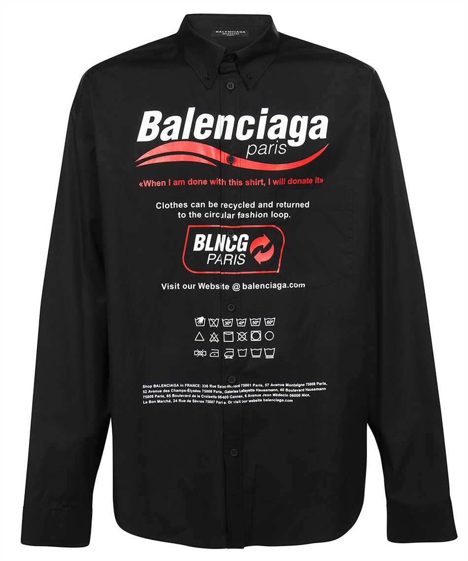Balenciaga 57 avenue montaigne shirt on sale