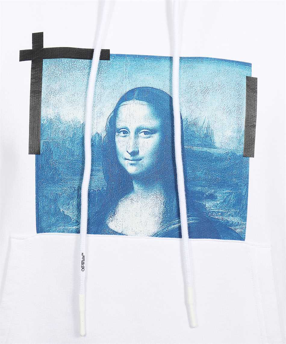 Off-White OMBB037C99FLE005 MONA LISA OVER Kapuzen-Sweatshirt 3
