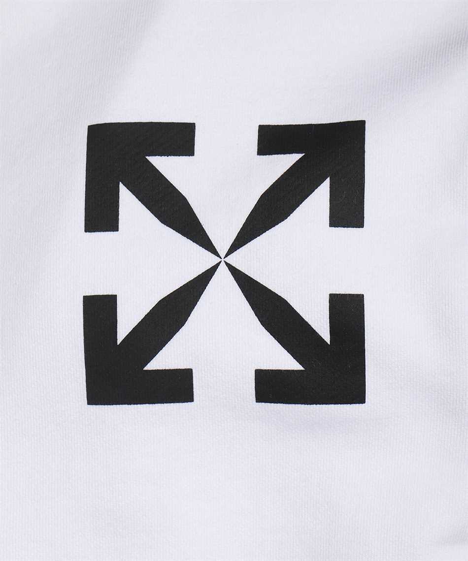 Off-White OMBE013C99FLE005 SINGLE ARROW SLIM ZIP Kapuzen-Sweatshirt 3