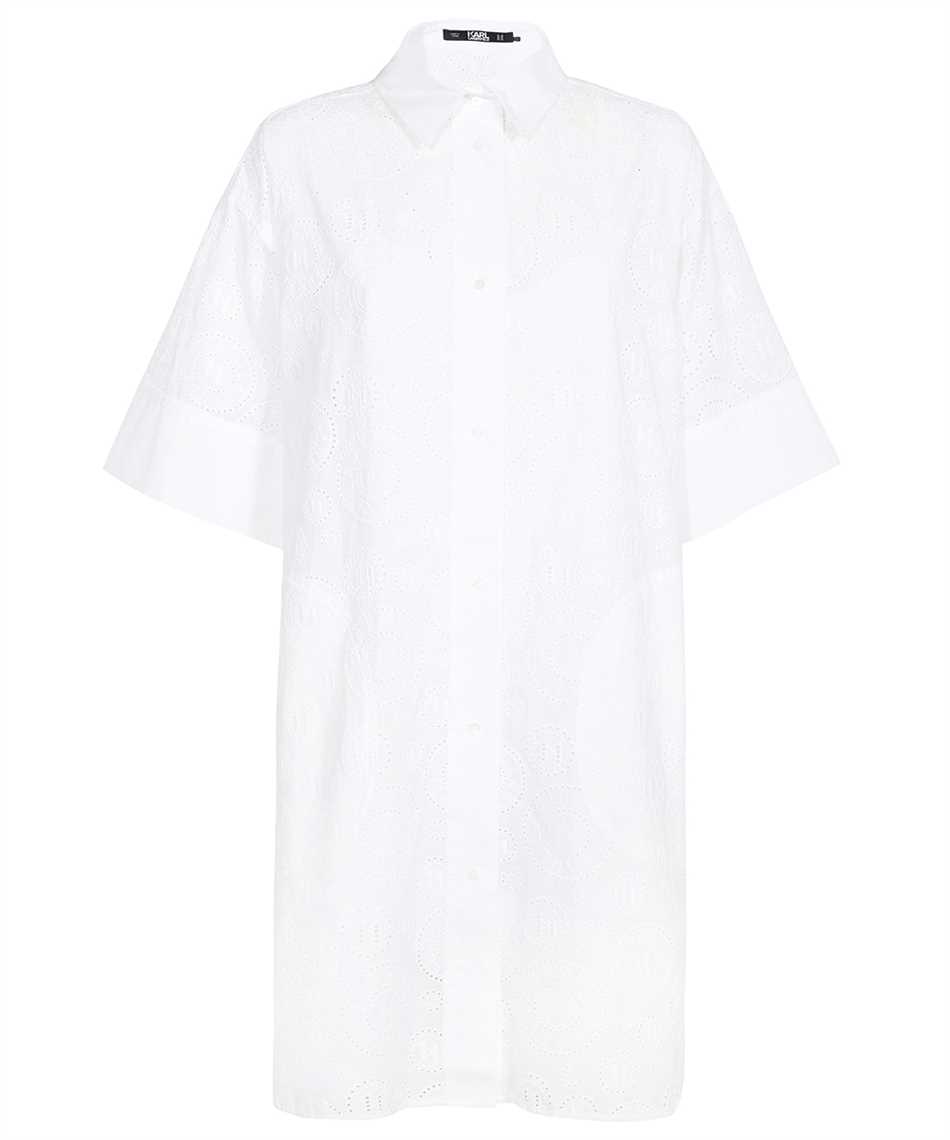Karl Lagerfeld 231W1302 BRODERIE ANGLAISE SHIRT Kleid 1