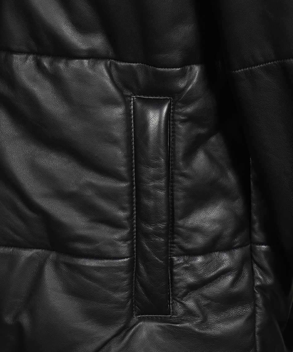 Armani Exchange H49R71 E9P71 GENUINE LEATHER ZIP UP Jacket 3