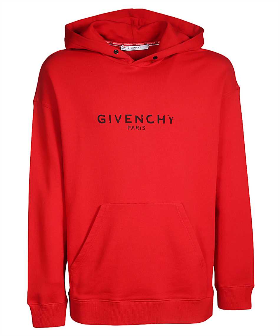 Red givenchy hoodie Clearance