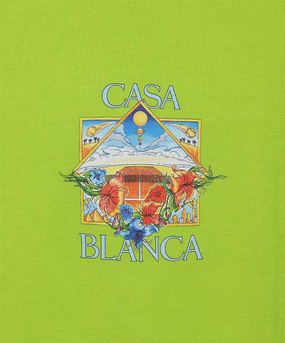 Casablanca M SS26 JTS 001 17 TENNIS LANDSCAPE CLASSIC T-shirt 3