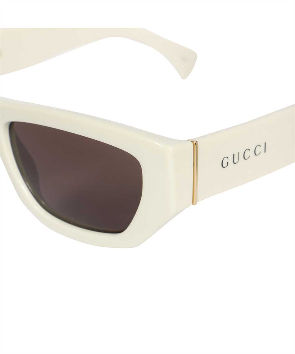 Gucci 691309 J1691 RECTANGULAR-FRAME Sunglasses White