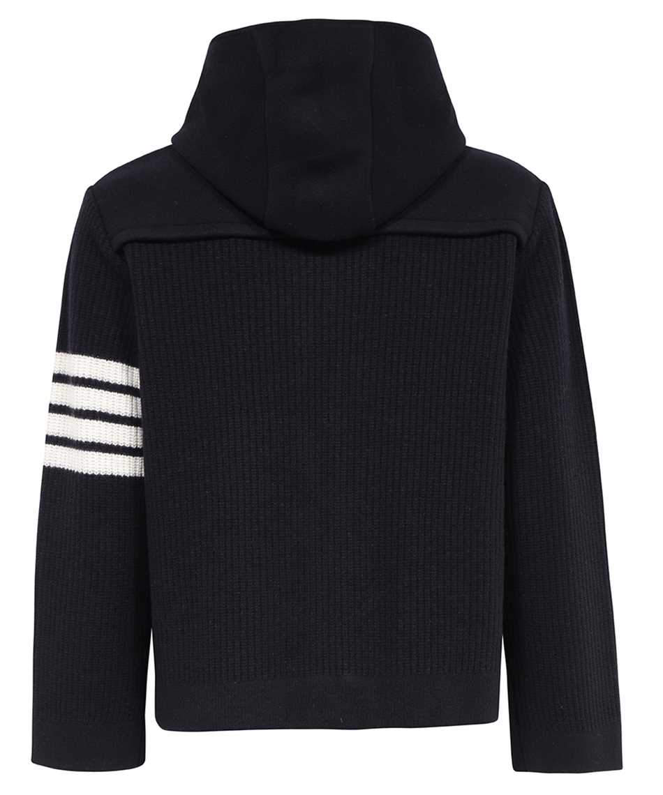 Thom Browne MKJ107A Y1019 VIRGIN-WOOL DUFFLE Jacket 2
