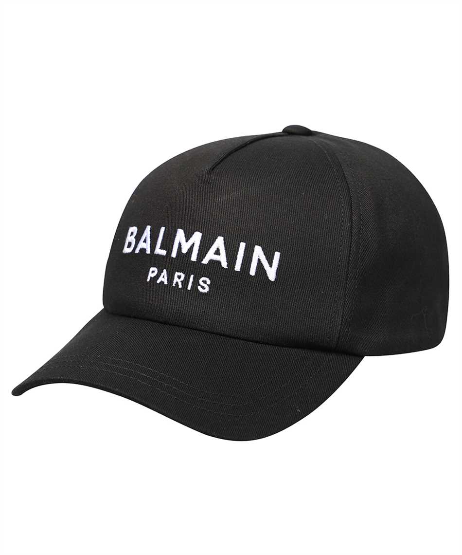 Balmain XF1XA015BB31 COTTON Cappello Nero