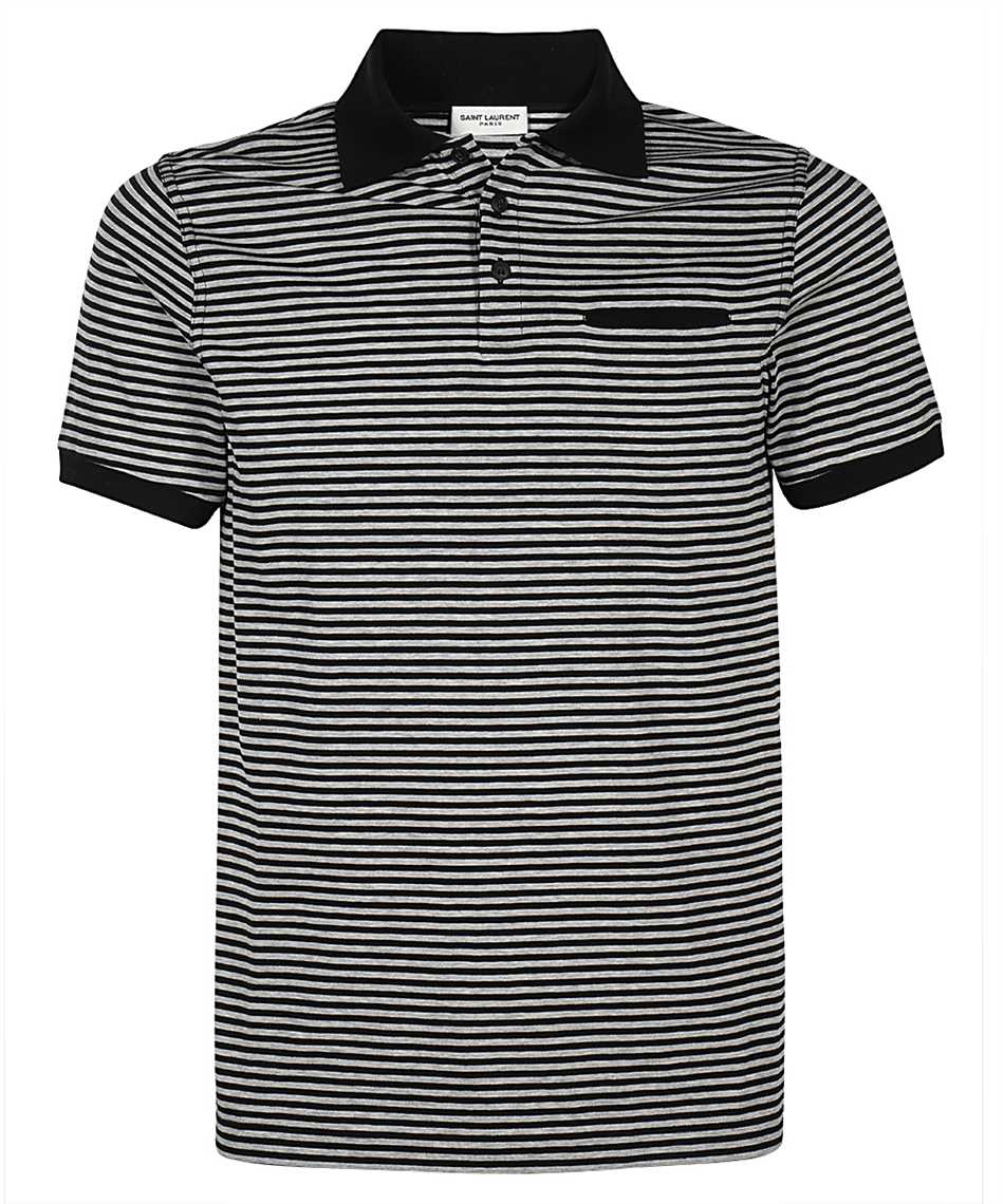 ysl striped polo