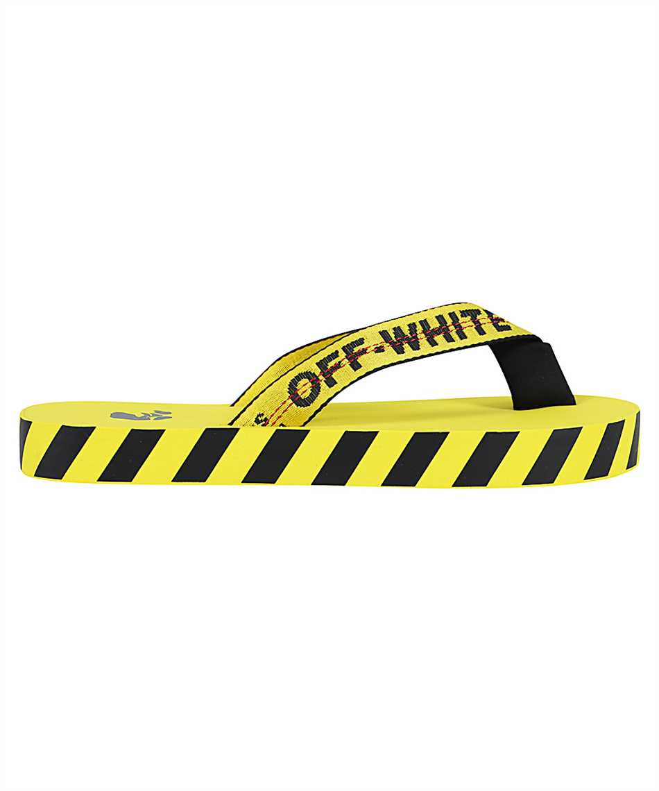 off white slides yellow