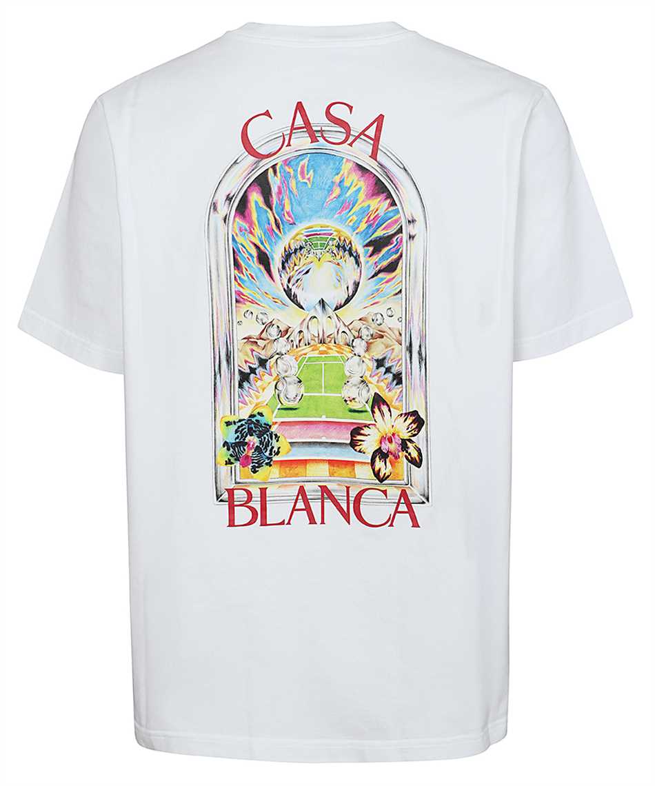 Casablanca M SS26 JTS 001 15 TENNIS LANDSCAPE CLASSIC T-shirt 2