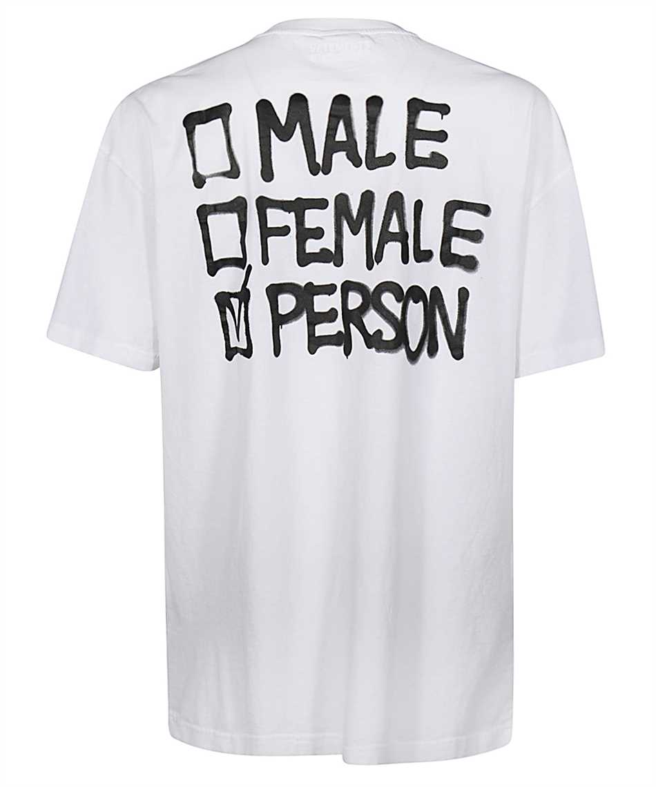 Vetements UAH21TR513 MALE FEMALE PERSON T-shirt 2