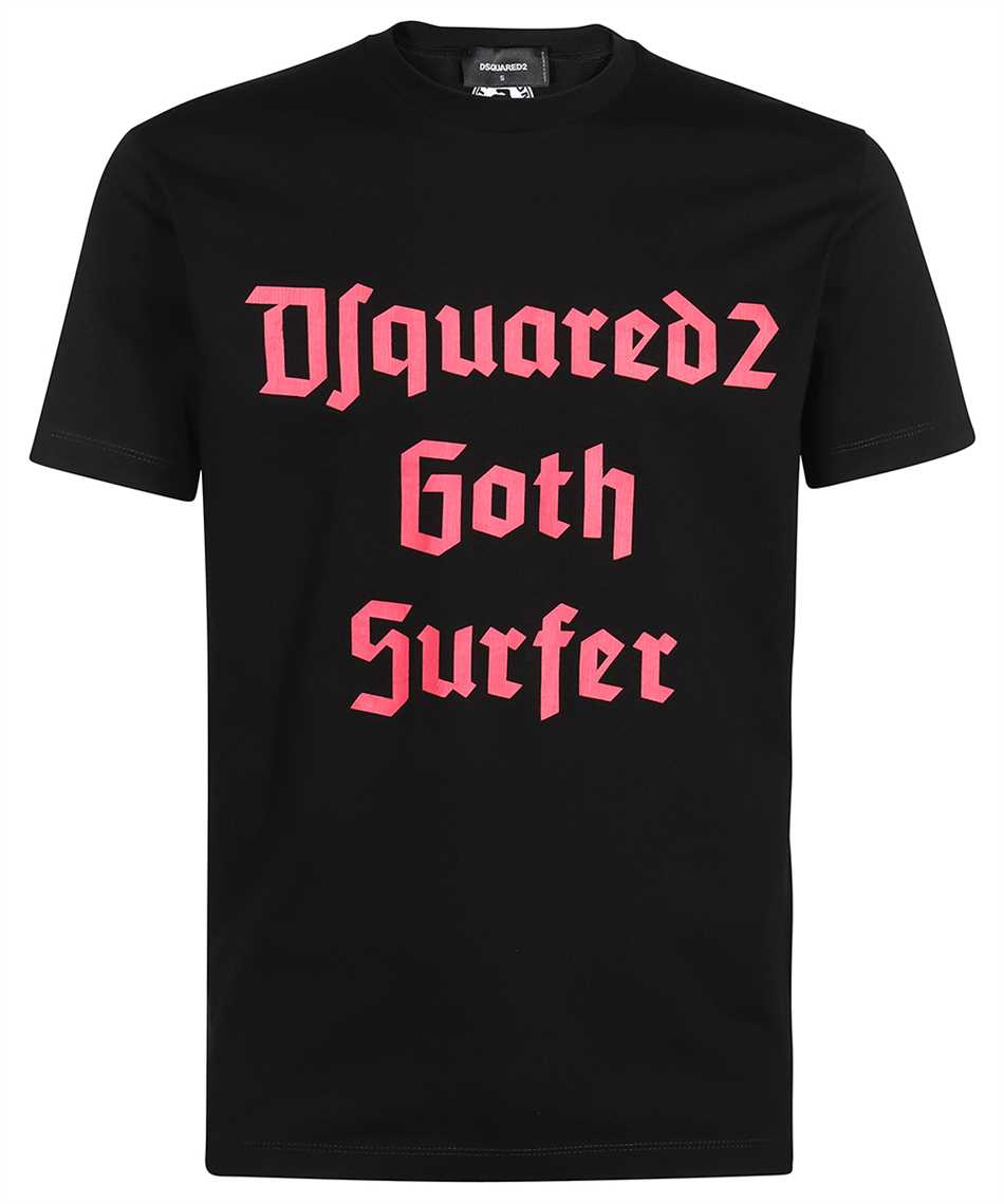 Dsquared2 S74GD1085 S23009 D2 GOTH SURFER T-Shirt 1