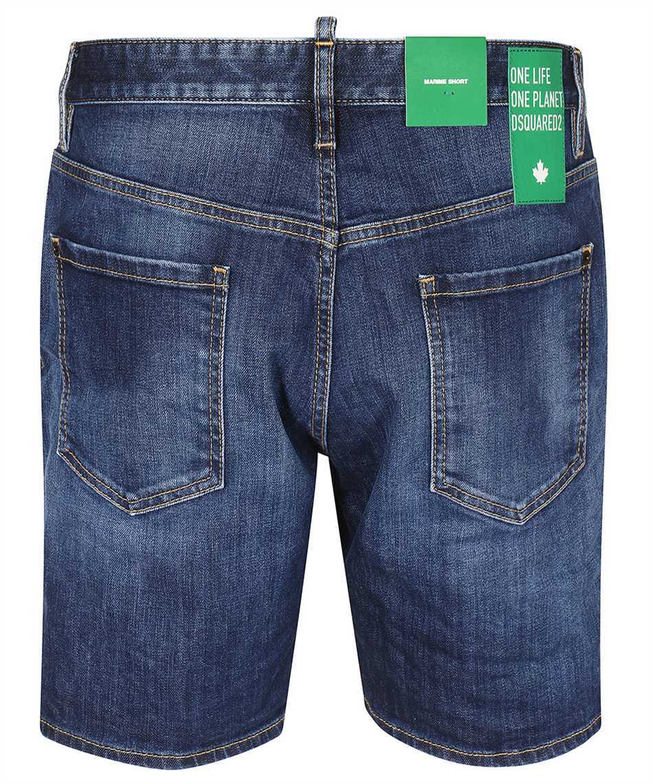 Dsquared2 S78MU0051 S30819 ONE LIFE MARINE Kr�tke nohavice 2