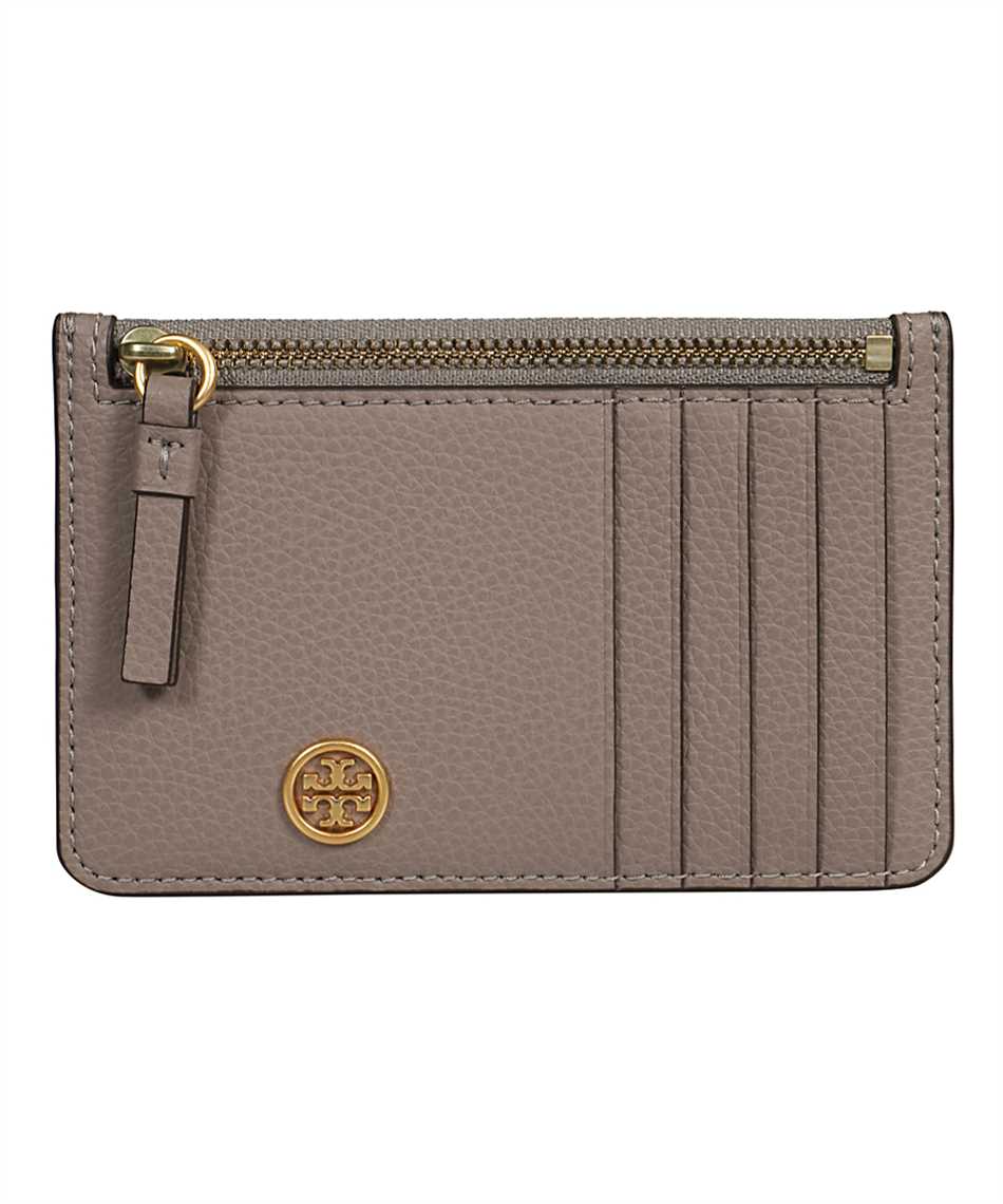 Tory Burch 79031 WALKER TOP-ZIP Card holder Grey