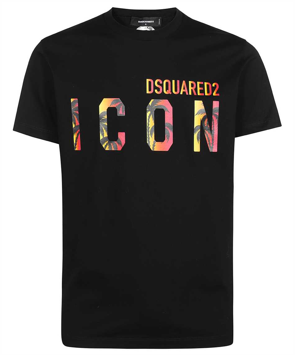 Dsquared2 S79GC0065 S23009 ICON SUNSET COOL T-shirt 1