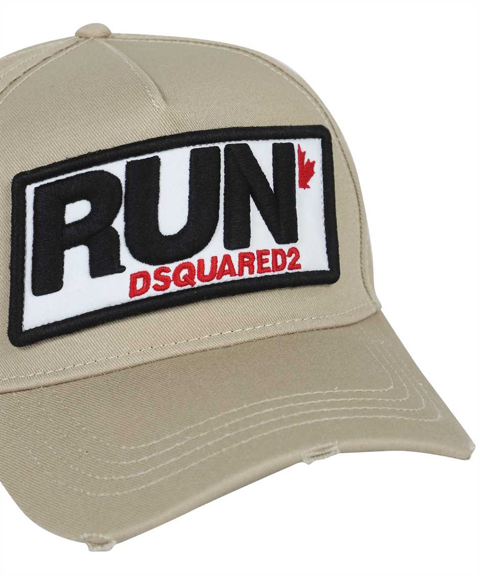 Dsquared2 BCM0397 05C00001 D2 RUN Cap Beige