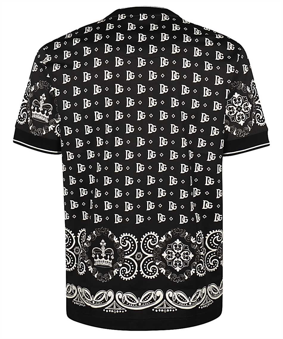 Gabbana G8KD0T-FI7G5 BANDANA T-shirt Black