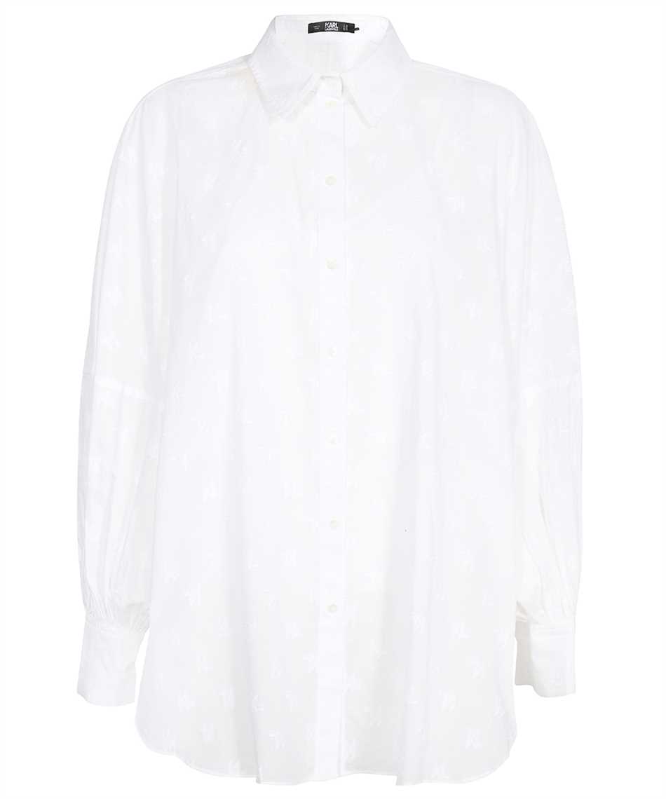 Karl Lagerfeld 231W1601 KL MONOGRAM SHEER Shirt 1