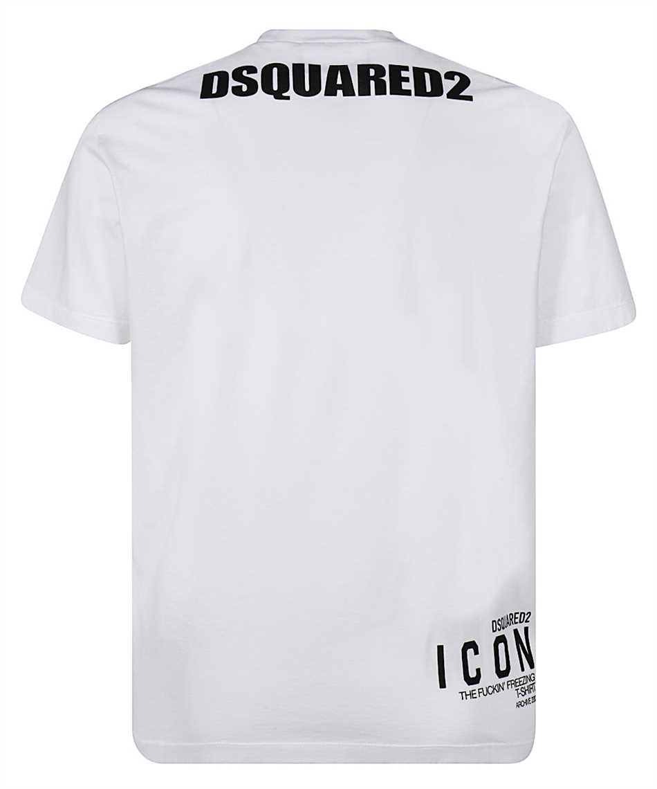 Dsquared2 S79GC0007 S23009 FUCKIN' FREEZING Tričko 2