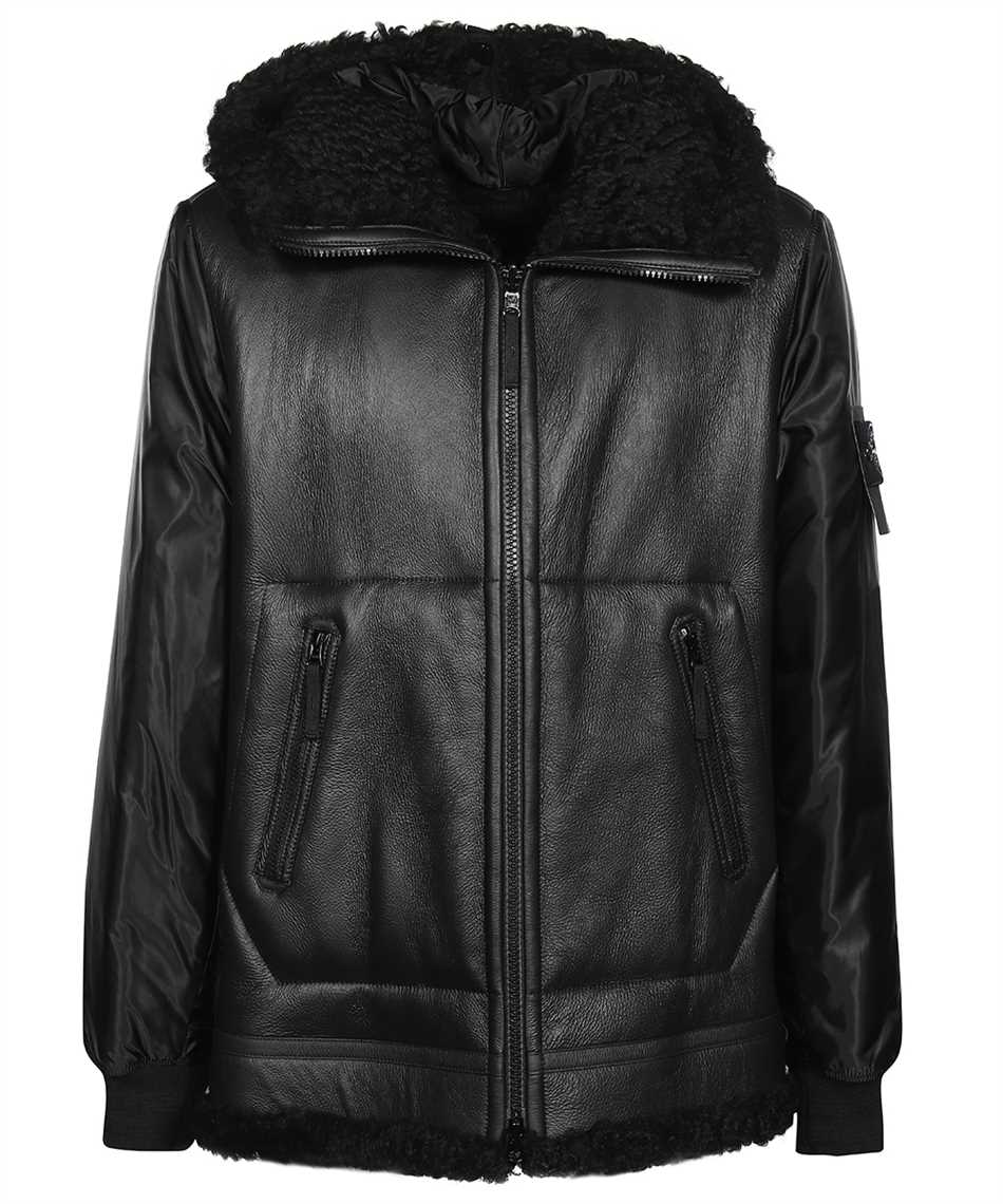 stone island sheepskin jacket