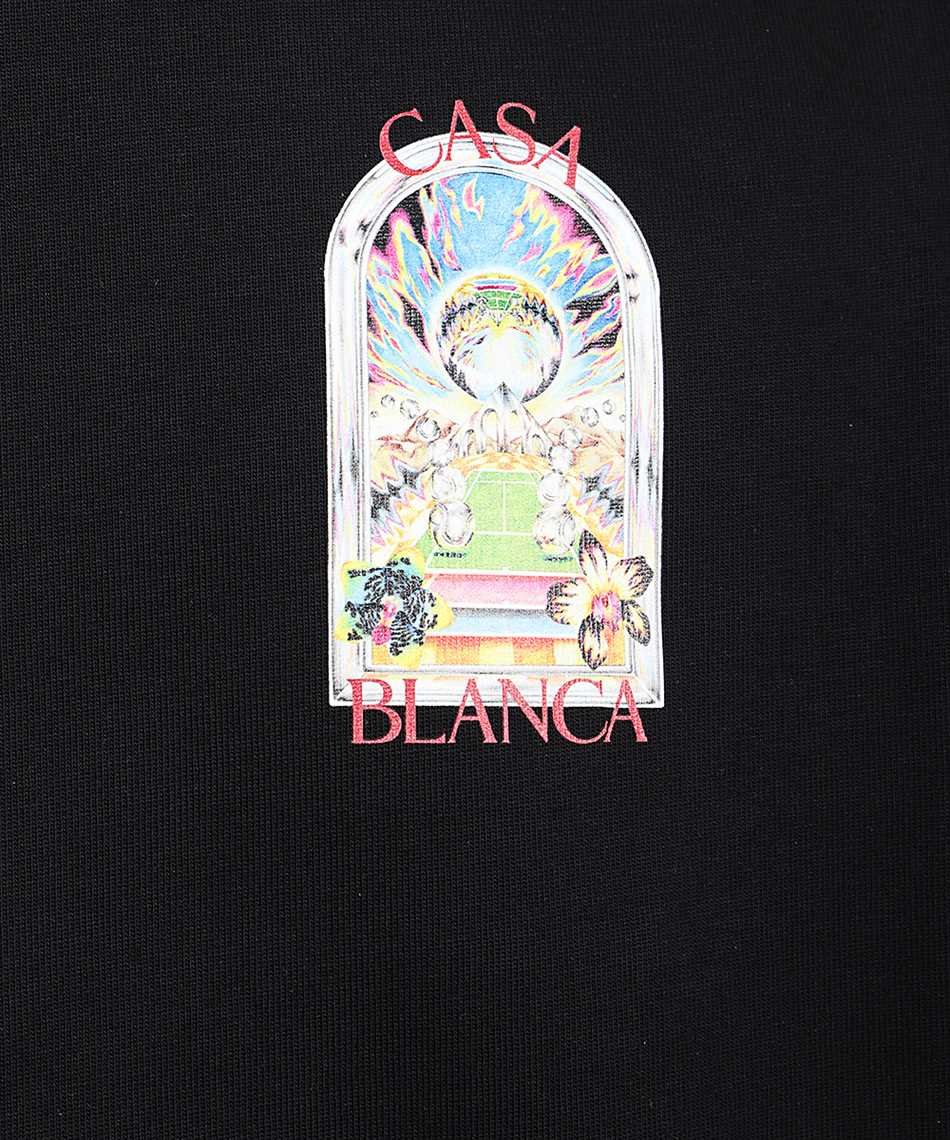 Casablanca M SS26 JTS 001 09 TENNIS LANDSCAPE CLASSIC T-shirt 3