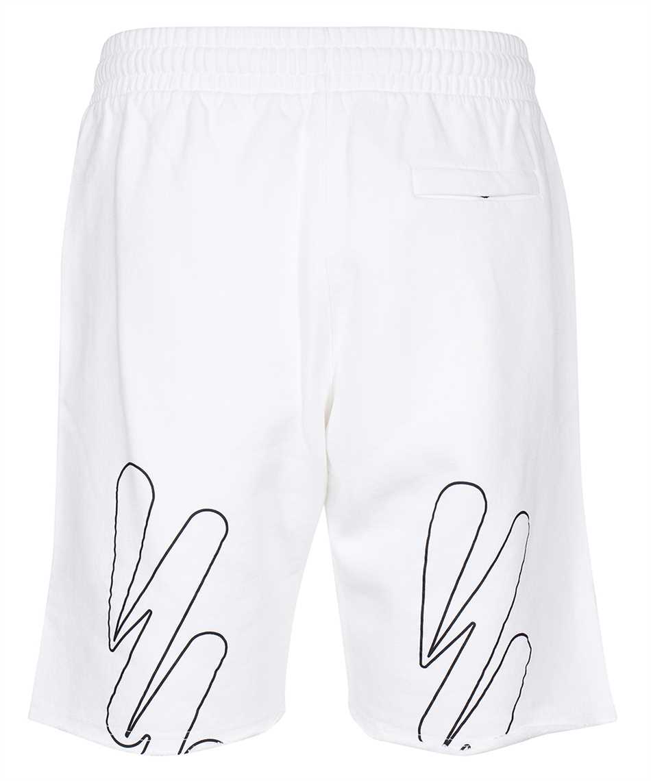 Off-White OMCI006C99FLE009 WAVE OUTL DIAG Shorts 2