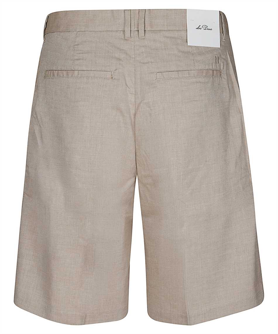 Les Deux 1001342 REECE PLEATED SLUB Shorts 2