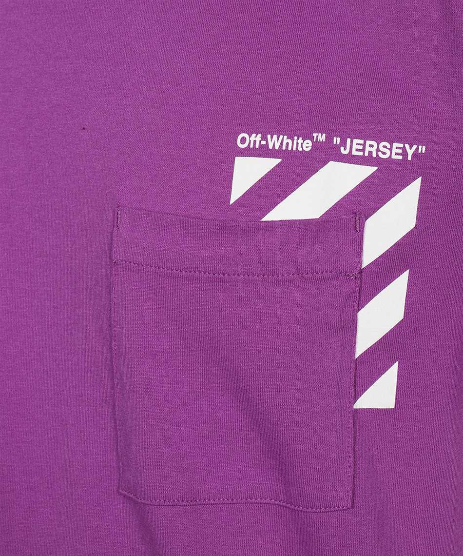 Off-White OMAA128S23JER001 DIAG PKT T-shirt 3