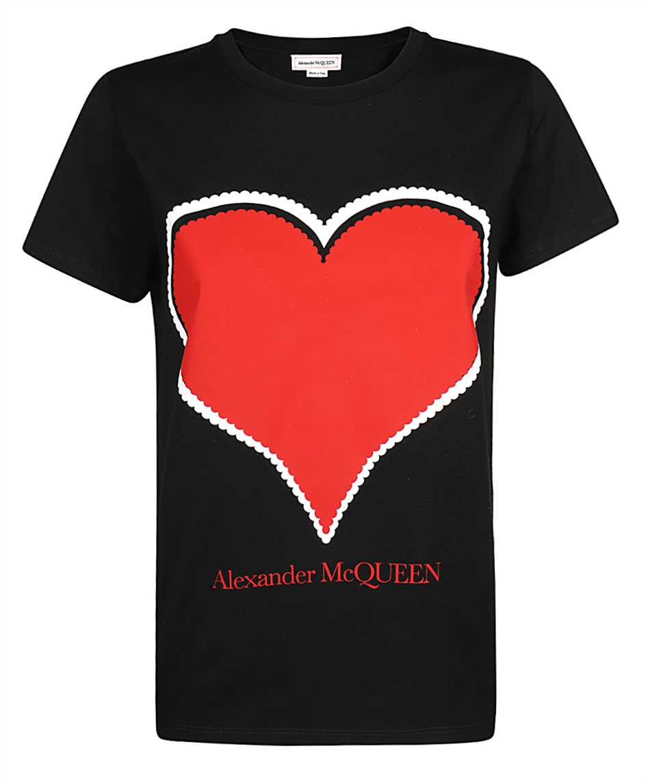 alexander mcqueen heart shirt