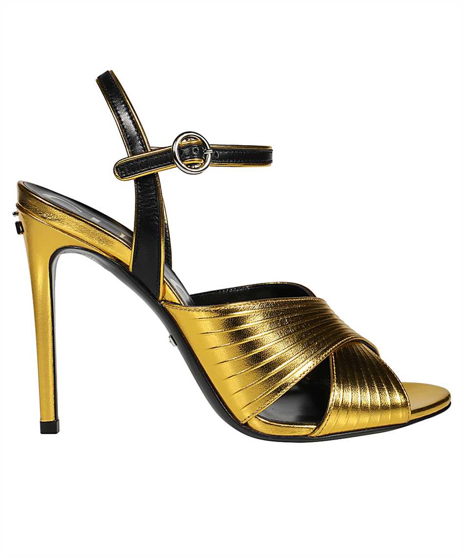 Gucci 626718 BJ8S0 150MM HEELED Sandali Oro